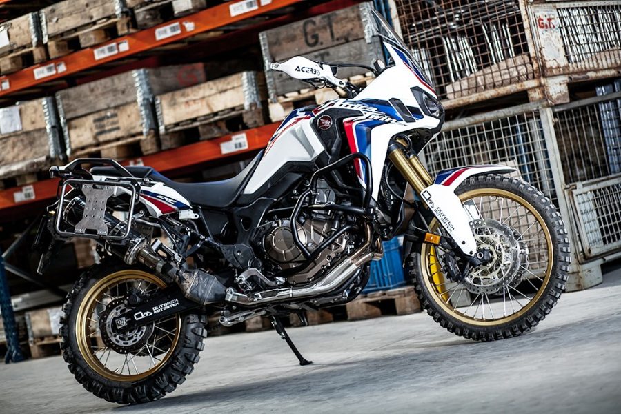 Béquille Arrière Range Moto Compatible Avec Honda Africa Twin CRF 1000 L M2BM ✓ Achetez Maintenant