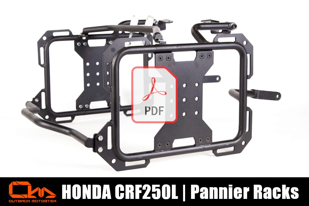 Honda CRF2500L Support Bagage Latéral