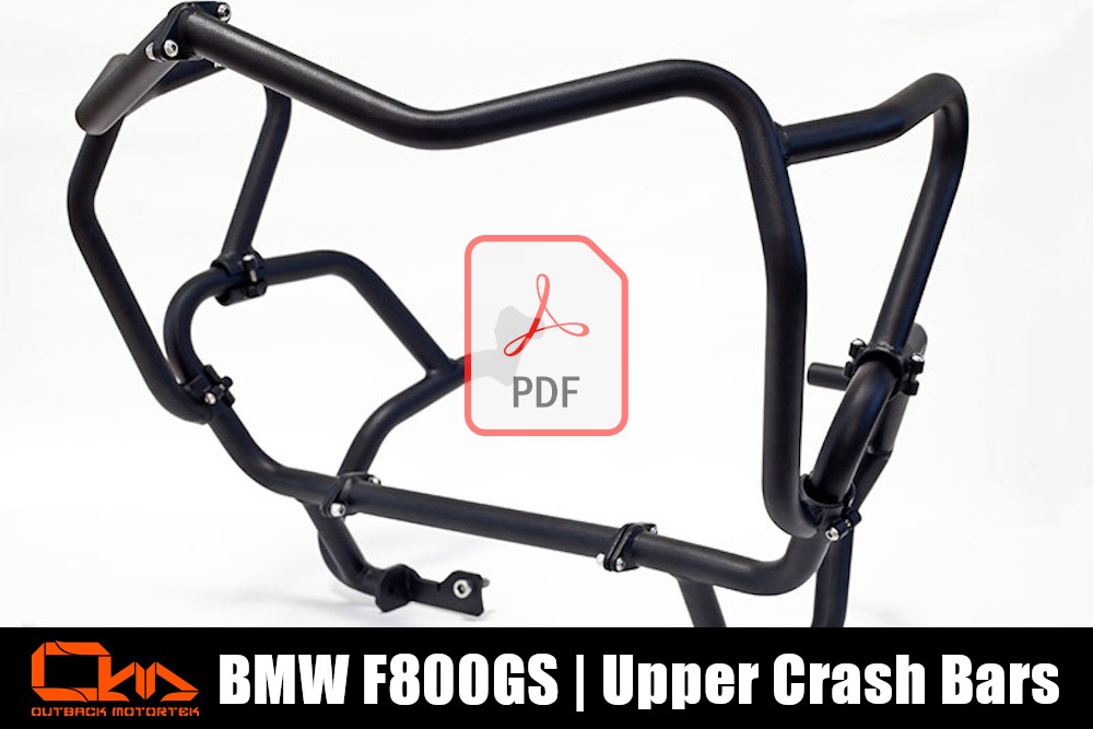 BMW F800GS PDF D’installations des Crash Bars Supérieur