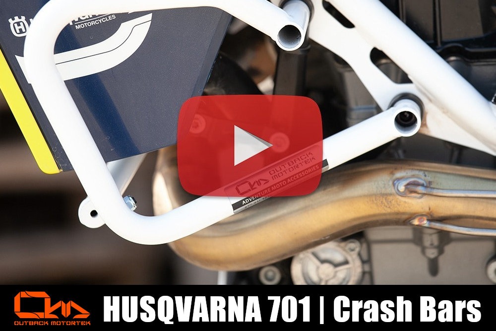 Husqvarna 701 Crash Bars Installation