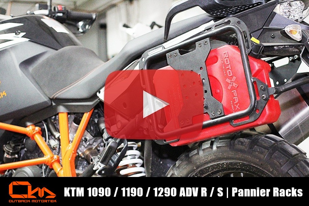 KTM 1090 / 1190 / 1290 Adventure R / S Pannier Racks Installation