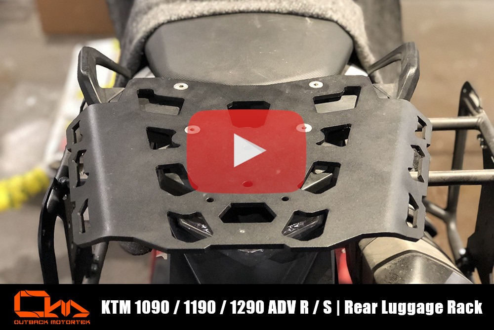KTM 1090 / 1190 / 1290 Adventure R / S Installation des Porte-Bagages Arrière
