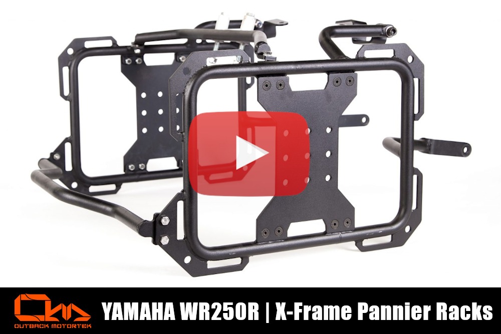 Yamaha WR250R Installation des X-Frames