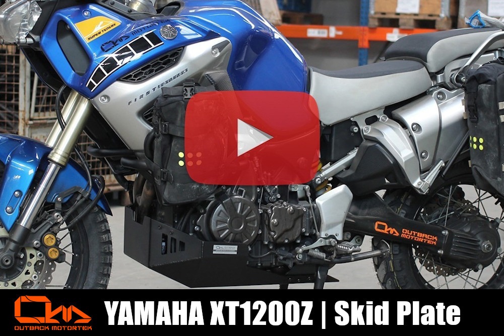 Yamaha XT1200Z Super Tenere Installation des Sabot Moteur