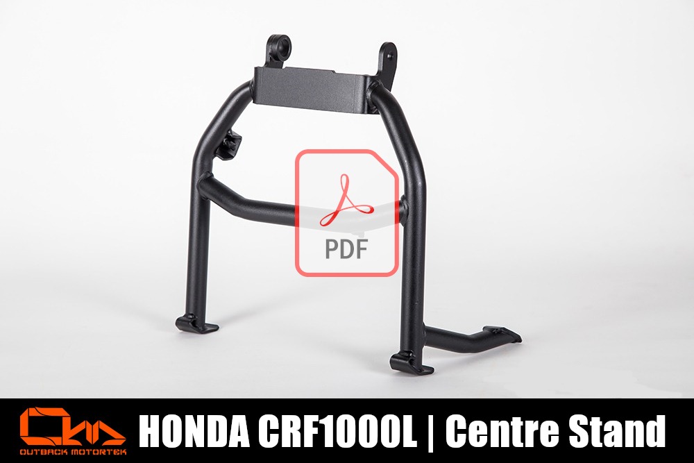 Honda CRF1000L Africa Twin Centre Stand PDF Installation