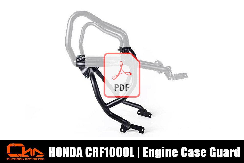 Honda CRF1000L PDF D’installations des Protection Moteur