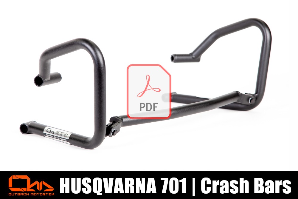 Husqvarna 701 PDF D’installations des Crash Bars