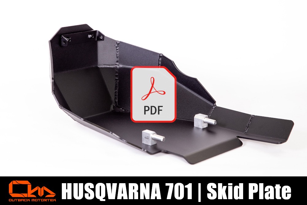 Husqvarna 701 PDF D’installations des Sabot Moteur