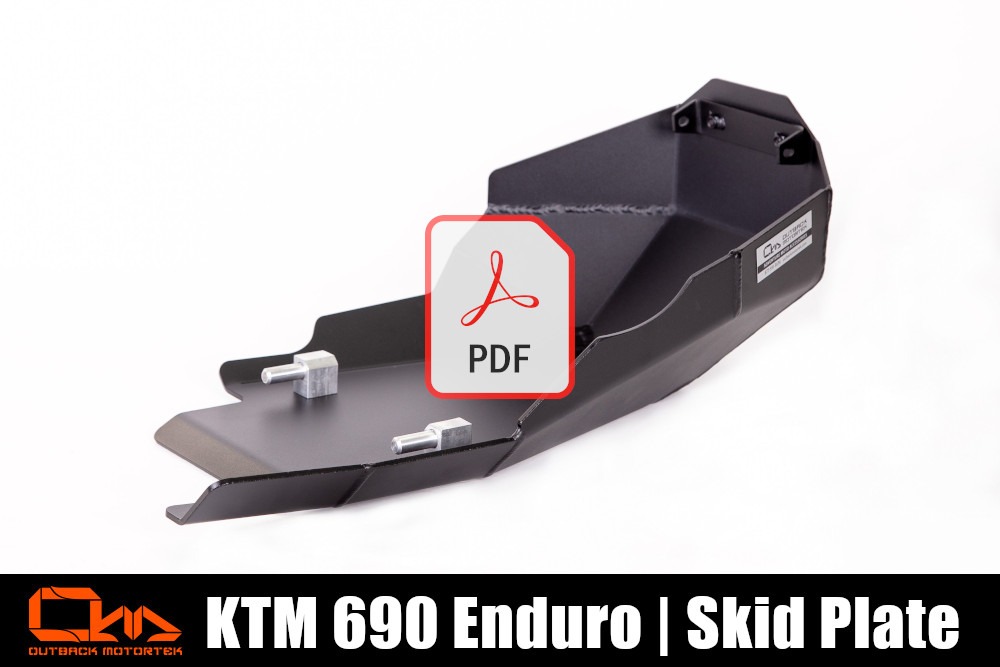 KTM 690 Enduro R Skid Plate PDF Installation