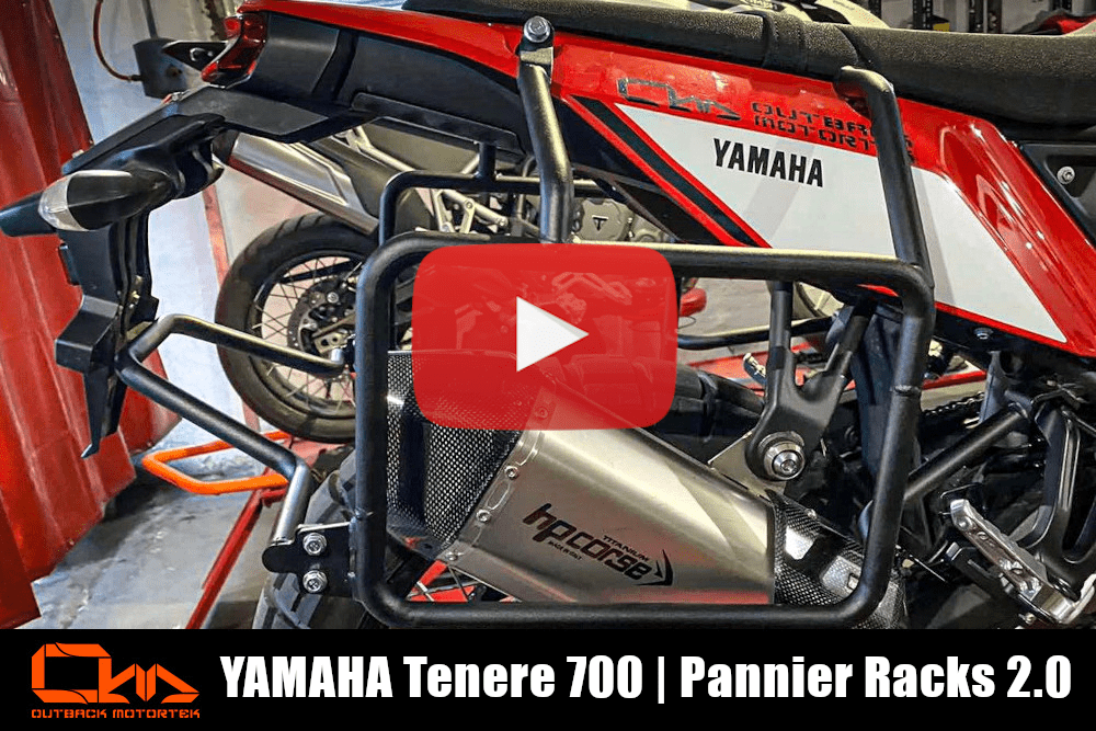 Yamaha Tenere 700 Vidéo D'installation des Support Bagage Latéral 2.0
