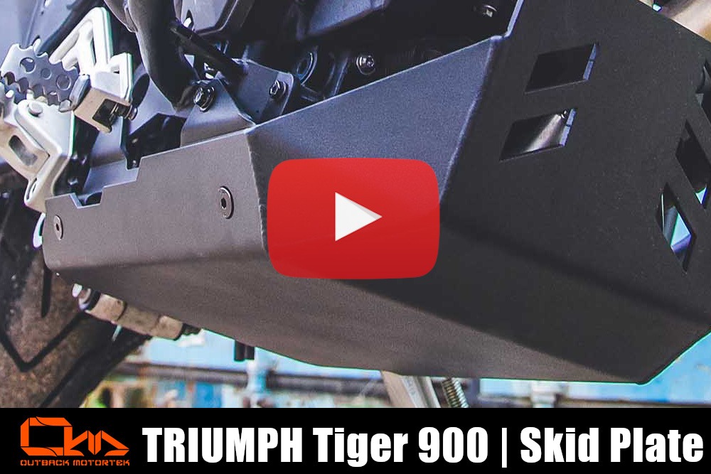 Triumph Tiger 900 Sabot Moteur Installation