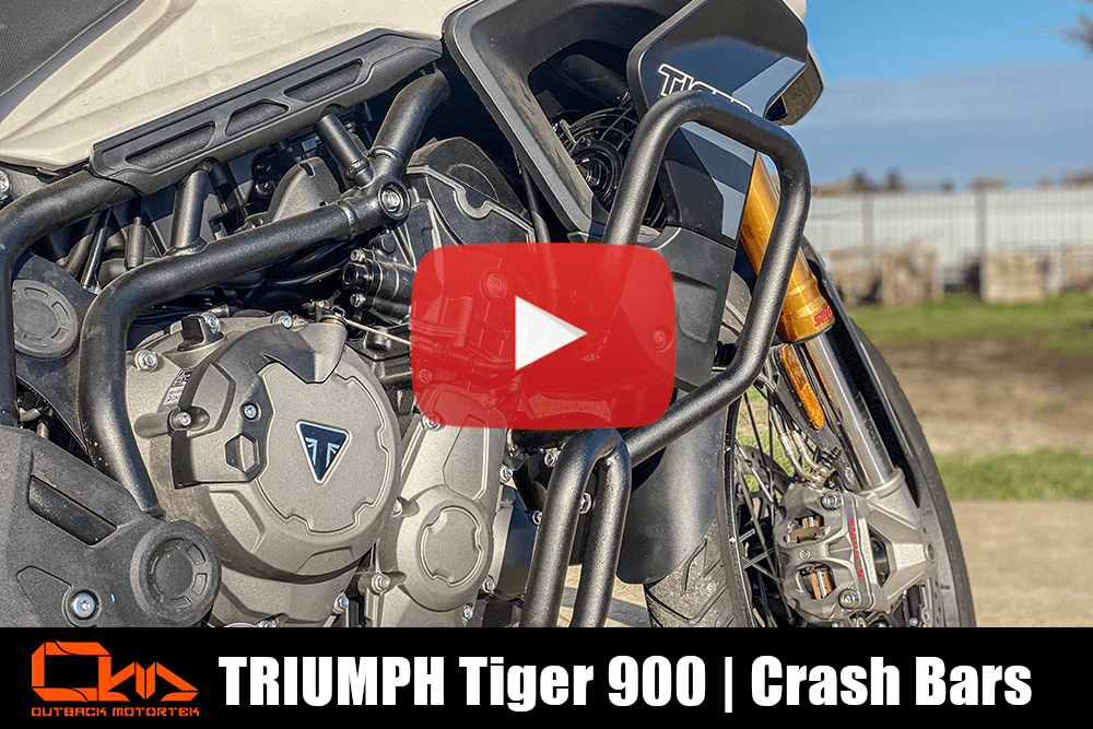 Triumph Tiger 900 Crash Bars Installation