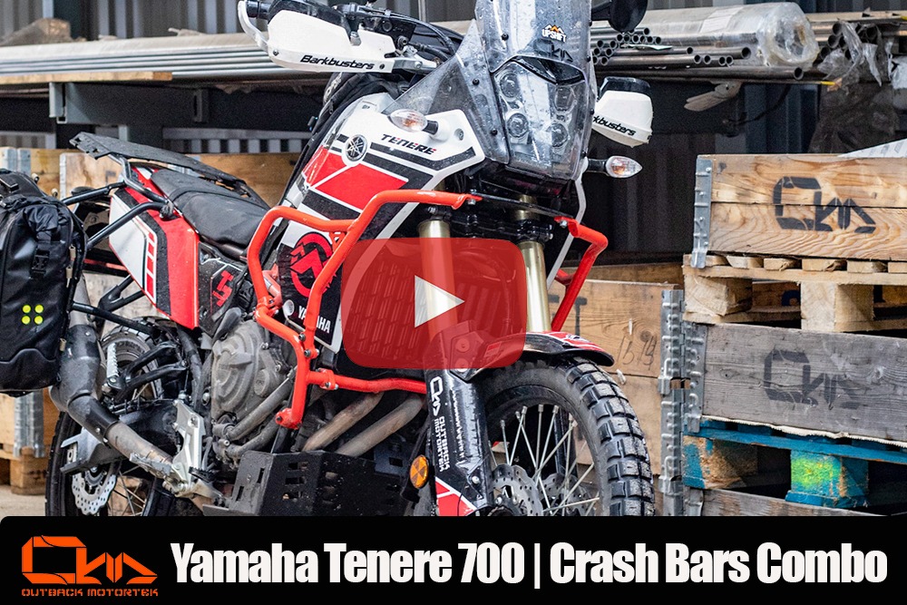 Yamaha Tenere 700 Crash Bars Installation