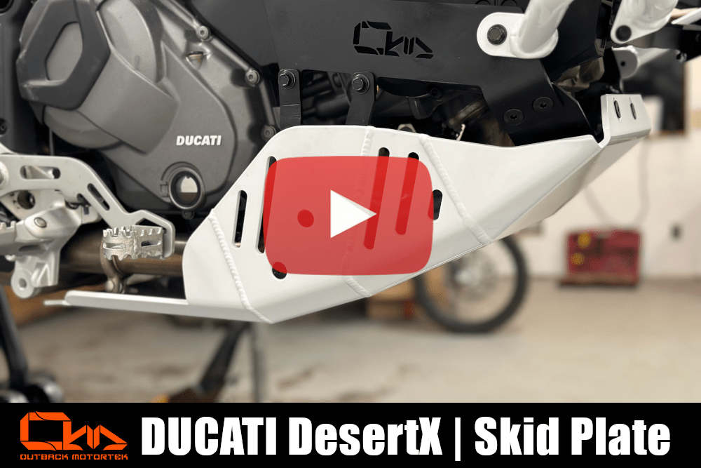 Ducati DesertX Skid Plate Installation