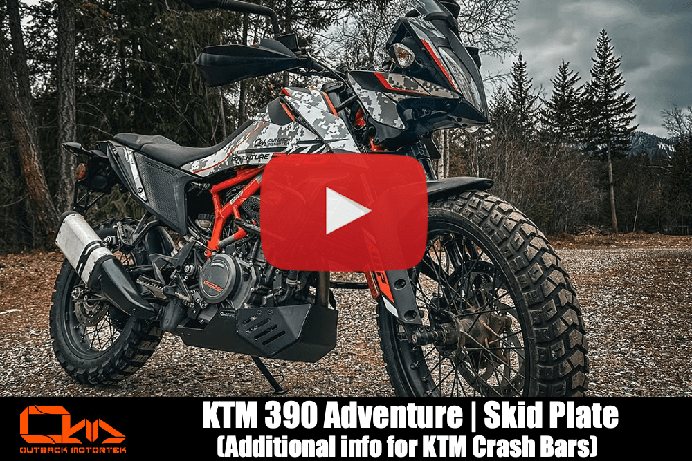 KTM 390 Adventure Skid Plate – KTM Crash Bars