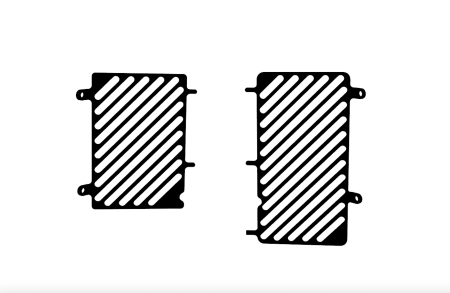Kove 450 Rally – Radiator Guards
