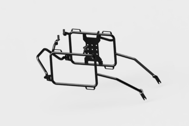 frame.2 KTM 390 Adventure R – Pannier Racks - Image 4