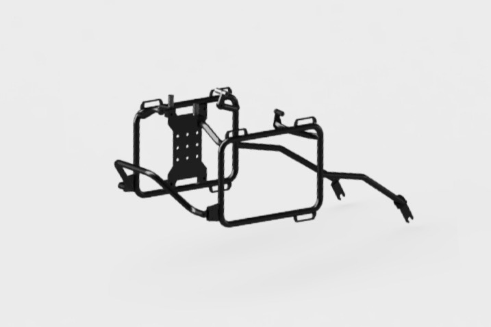 frame.3 KTM 390 Adventure R – Pannier Racks - Image 3