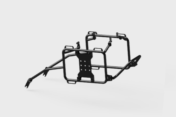 frame.5 KTM 390 Adventure R – Pannier Racks - Image 2