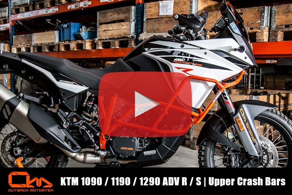 KTM 1090/1190/1290 RS Adventure Upper Crash Bars Installation